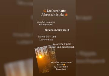 Die herzhafte Jahreszeit ist da