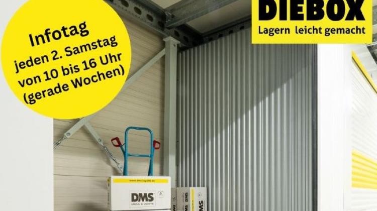 Mehr Platz leicht gemacht: DIEBOX pr&auml;sentiert am Samstag Selfstorage beim Infotag in OG-Elgersweier