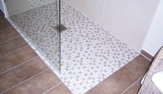 Dusche superflach