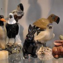 Tierfiguren aus Edelsteinen