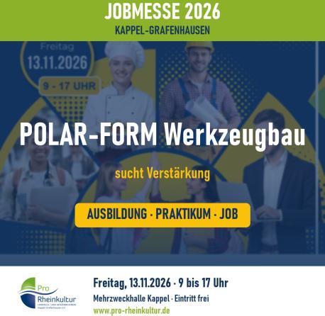 POLAR-FORM Werkzeugbau sucht Azubis und Werkzeugmechaniker (m/w/d)