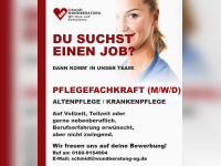Pflegefachkraft (m/w/d) Altenpflege/Krankenpflege